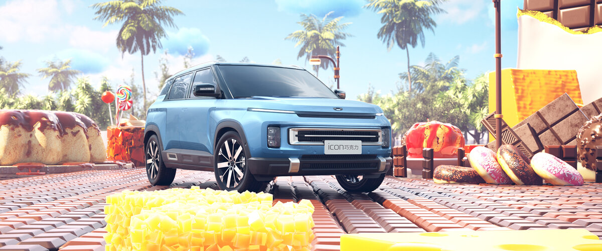 Geely Icon. Источник: global.geely.com