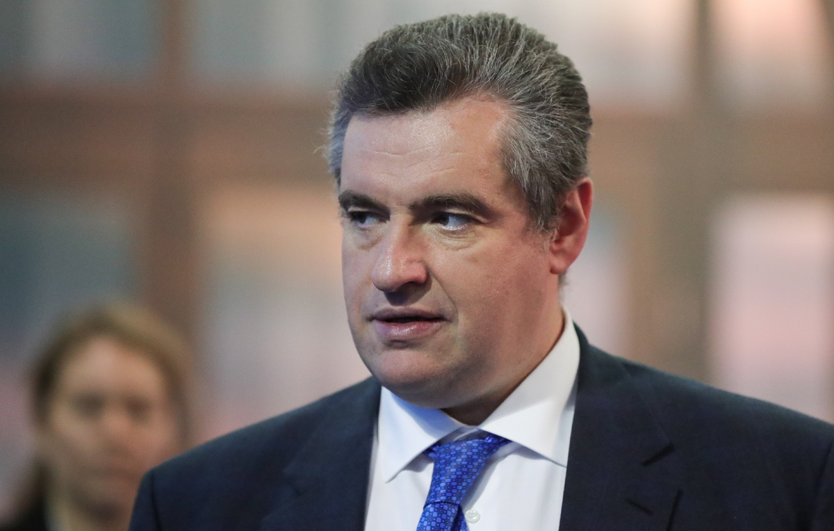    Лидер ЛДПР, председатель комитета Госдумы РФ по международным делам Леонид Слуцкий  Михаил Климентьев/пресс-служба президента РФ/ТАСС