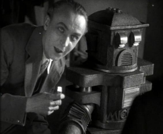 Джим с прототипом РУРа МикрО