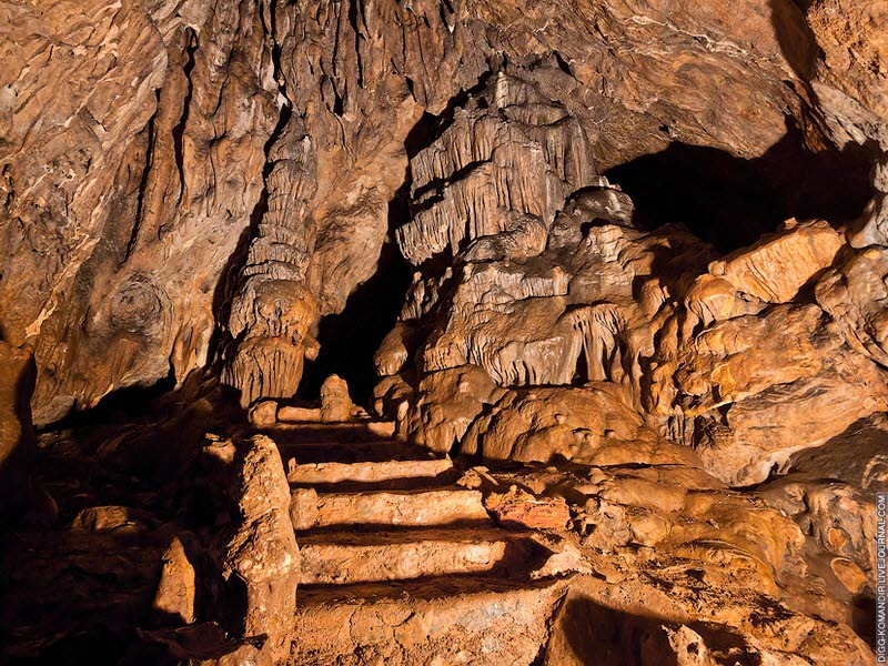 Пещера Бинбаш-Коба. Из свободных источников