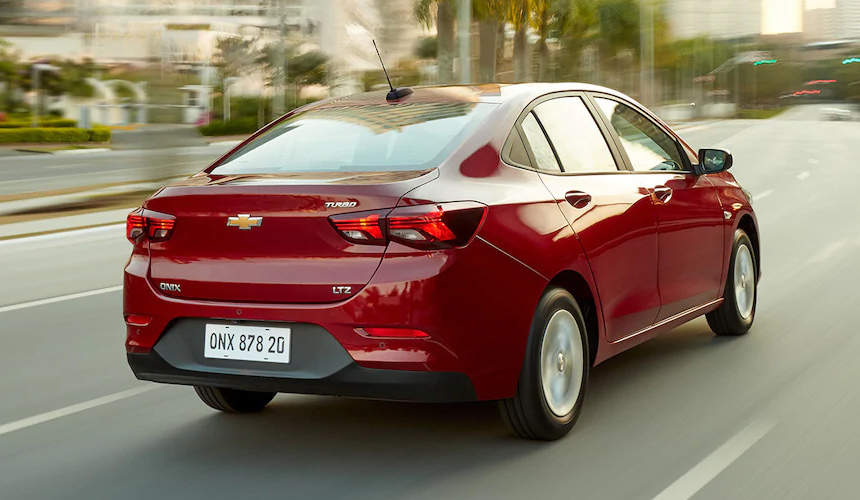 Внешний вид бразильской версии ничем не отличается от узбекской, даже название топовой комплектации (LTZ) идентичное 