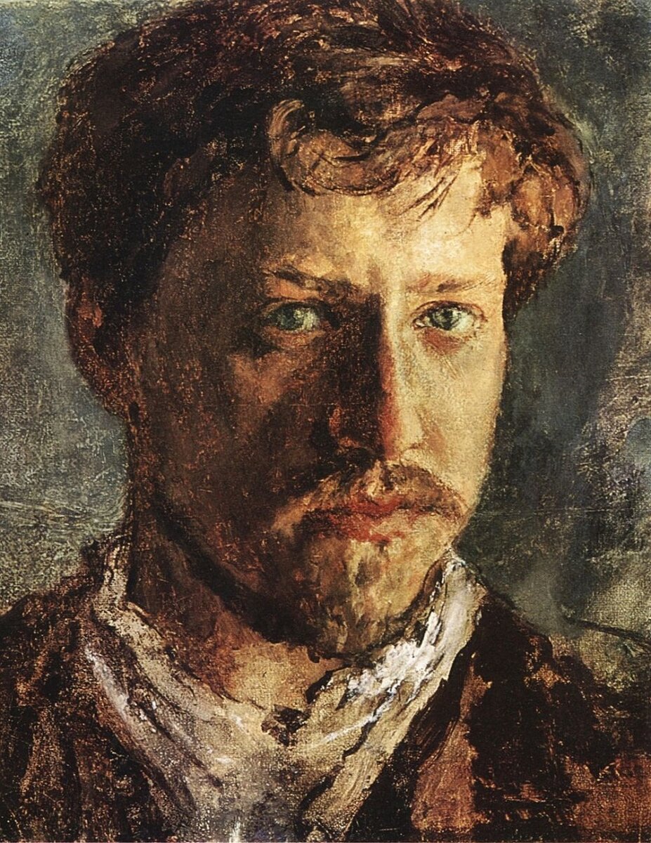 В.Серов. Автопортрет.