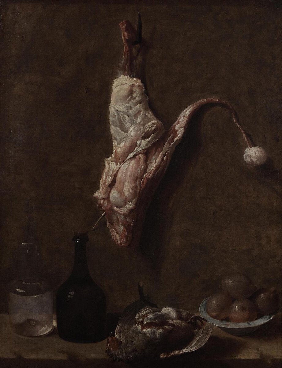 Жан-Батист Удри. Телячий окорок. Франция, первая половина XVIII века