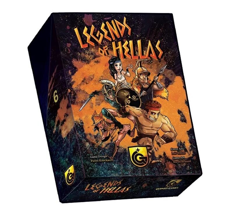 Коробка игры Легенды Эллады