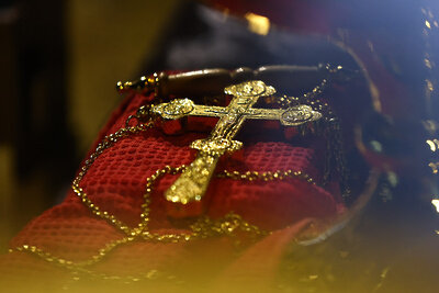    Крещенские купания у стен Ново-Иерусалимского монастыря © Антон Чернов, «Подмосковье Сегодня»