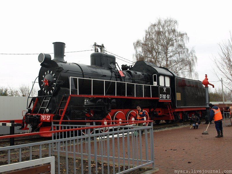 Паровоз Эр-787-57 (Кимовск)