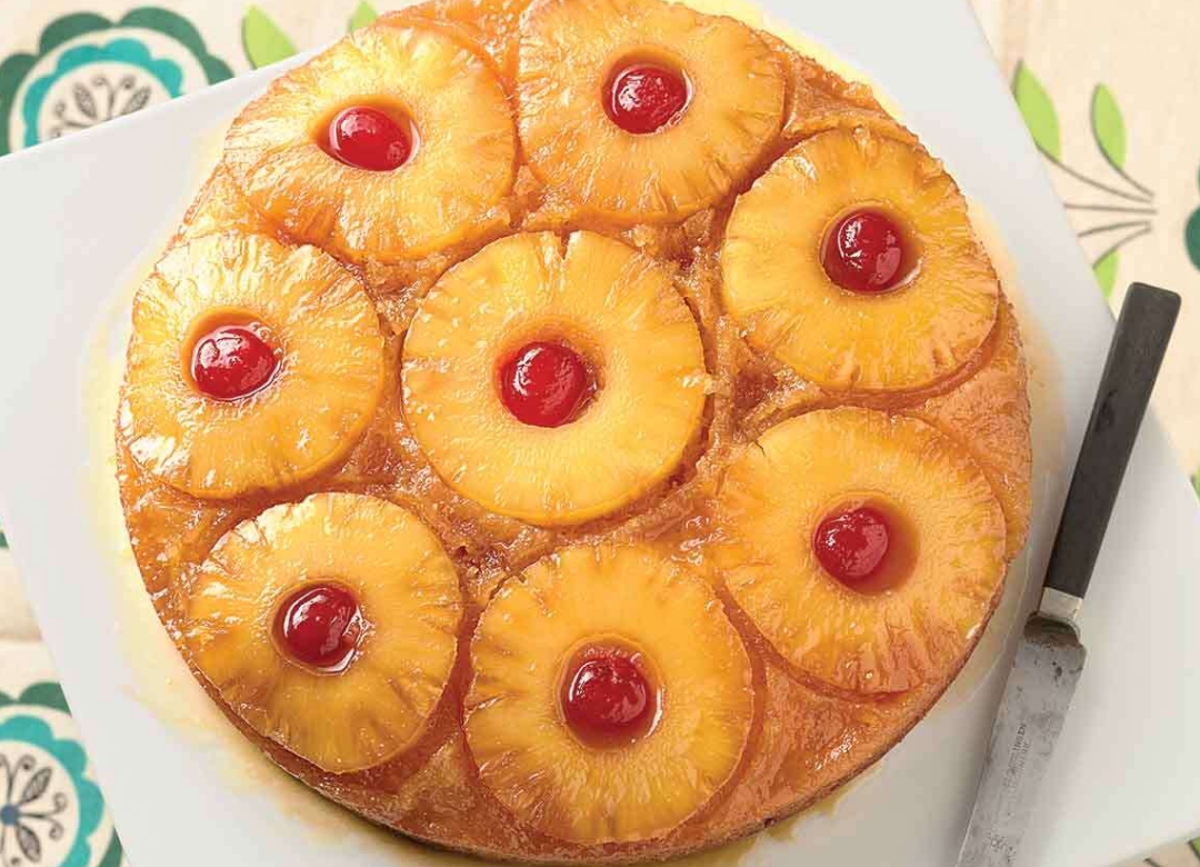 Пирог с консервированными ананасами консервированными рецепт с фото