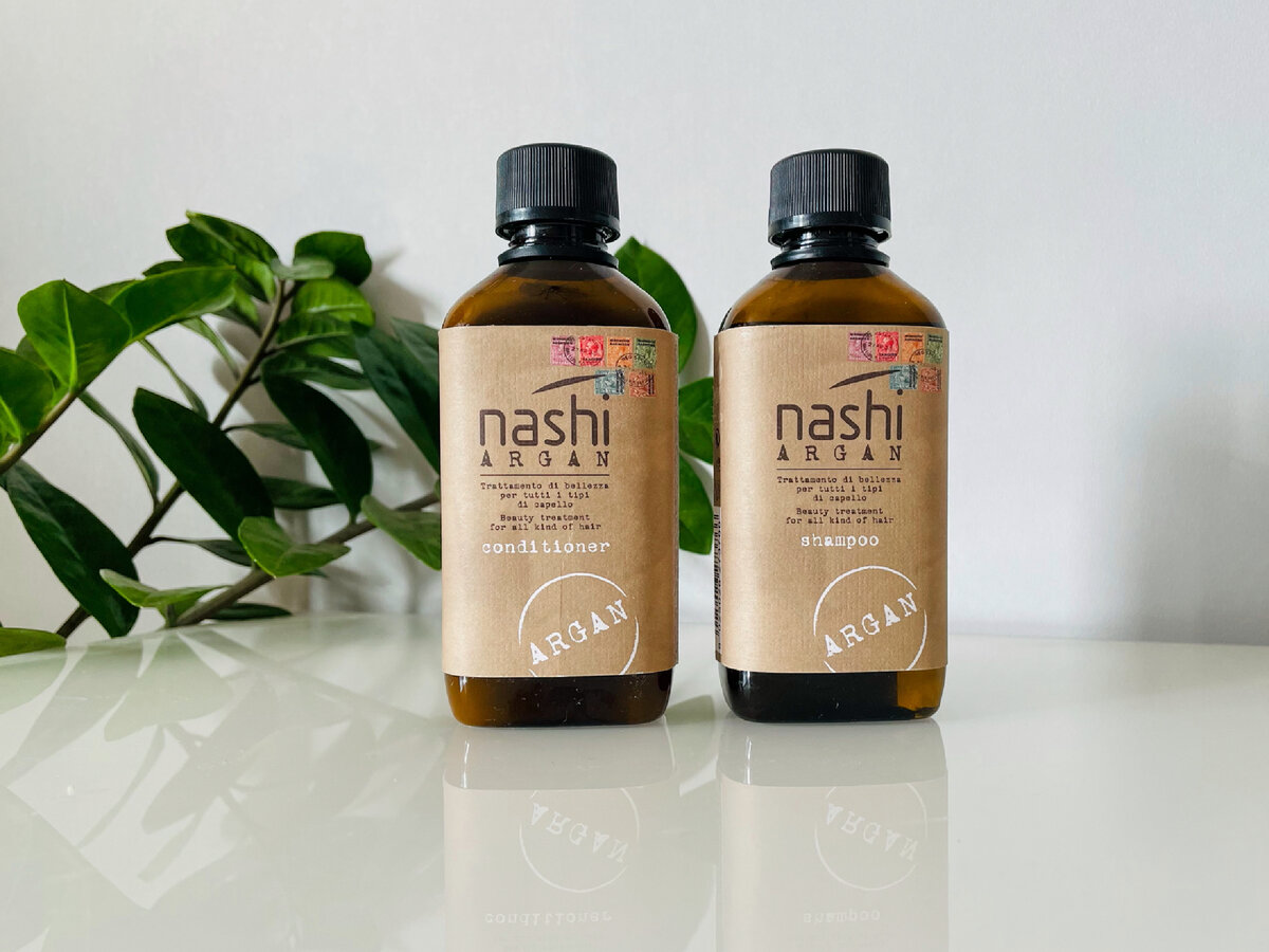 Шампунь и кондиционер Nashi Argan 