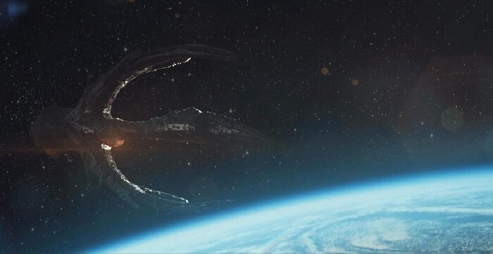 Фото Яндекс Картинки. Кадр из фильма "Вторжение: планета Земля"