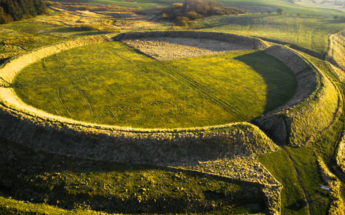 Треллеборг крепость викингов. Загадочные формы