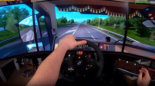 Download Video: Дальнобойщик от первого лица - Euro Truck Simulator 2 [4К 60FPS]