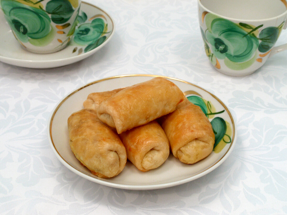 Пирожки-палочки с капустой
