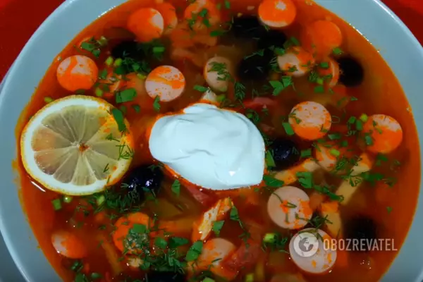 Домашняя солянка