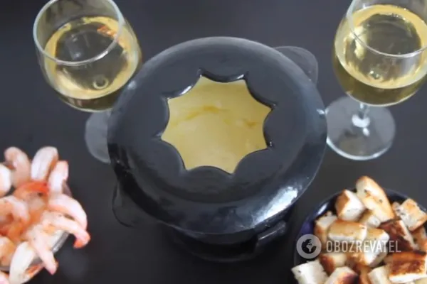 Какелон с фондю