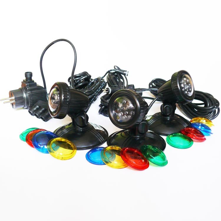 Подсветка может быть любого цвета, даже голубого или красного!