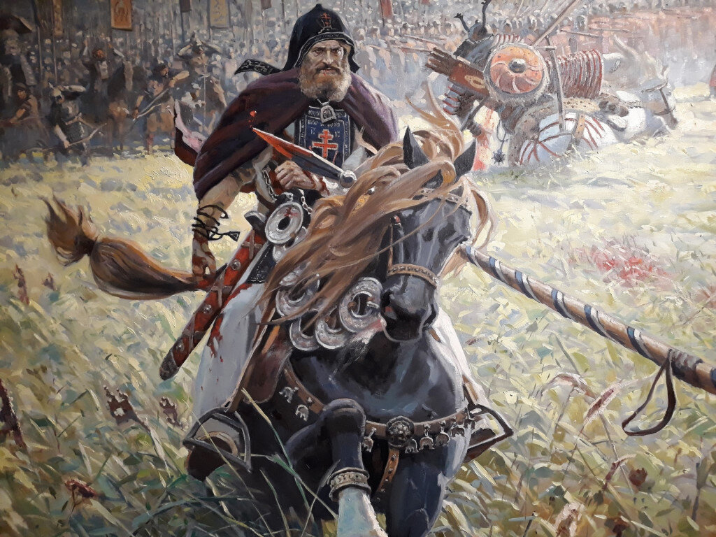 Пересвет. Картина Павла Рыженко.