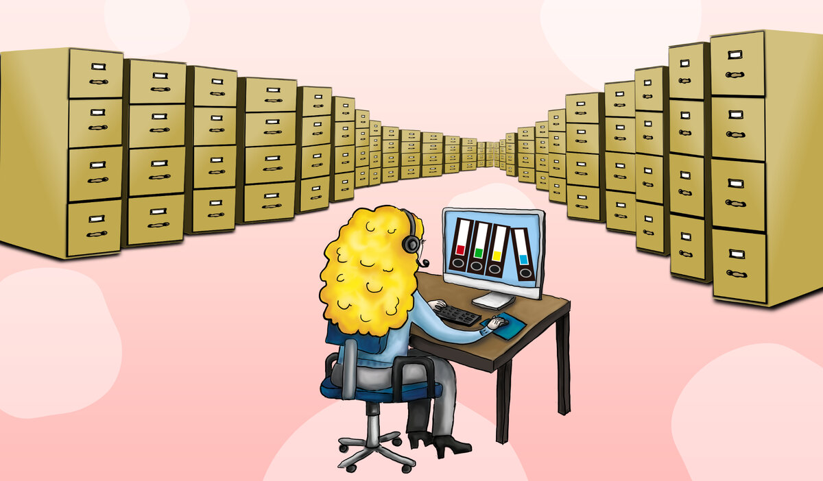 Электронный архив - это просто и удобно.  Множество документов находятся на расстоянии одного клика.