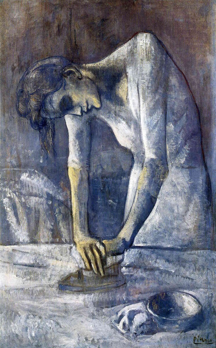 Гладильщица, 1904. С сайта ipicasso.ru