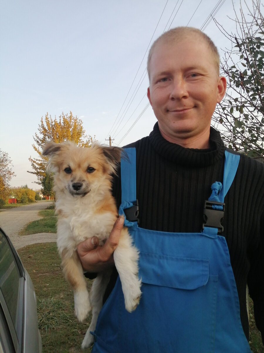 И это тот, кто не хотел собаку😁