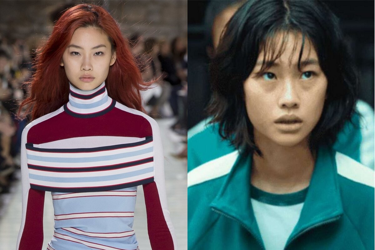 Чон Хо Ён на подуиме и в "Игре в кальмара"