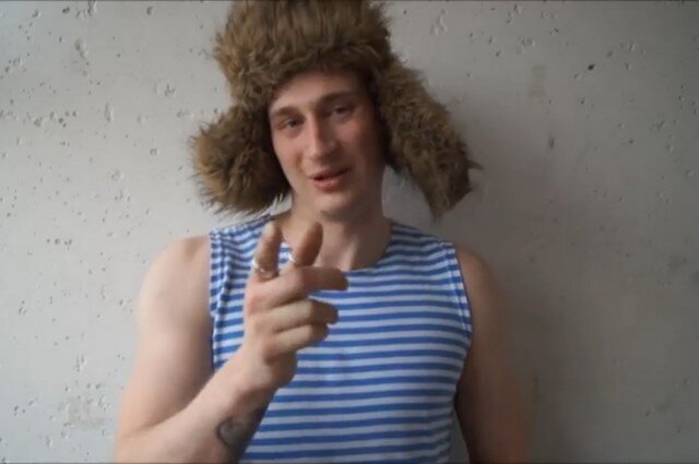 Илья Храмов.  Кадр из конкурсного видеоролика. Фото: Скриншот с сайта