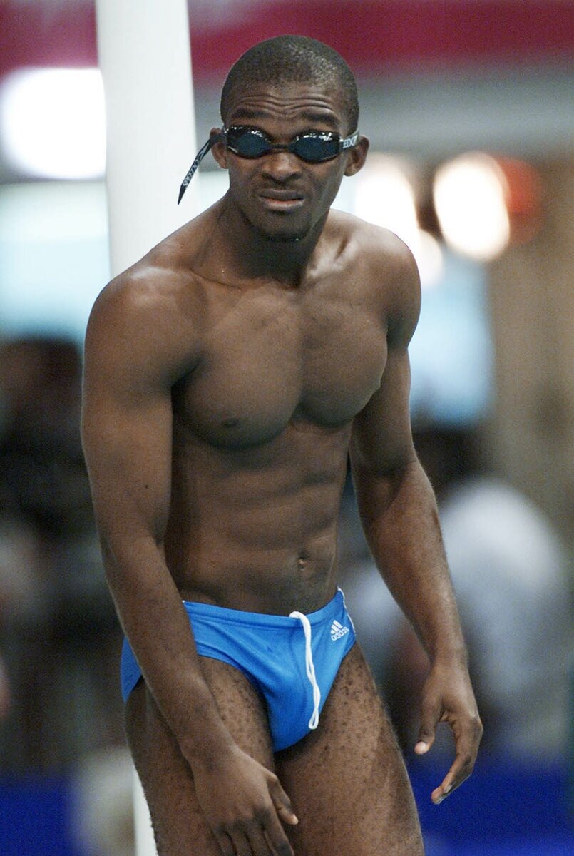 Эрик Муссамбани на старте 