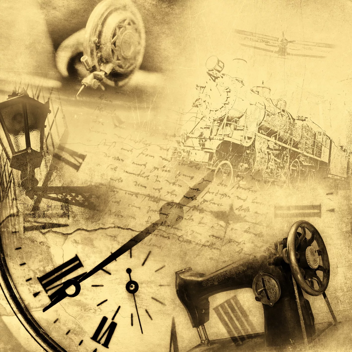 Разнообразные часы. Время коллаж. Время коллаж. Часы коллаж. Сепия.