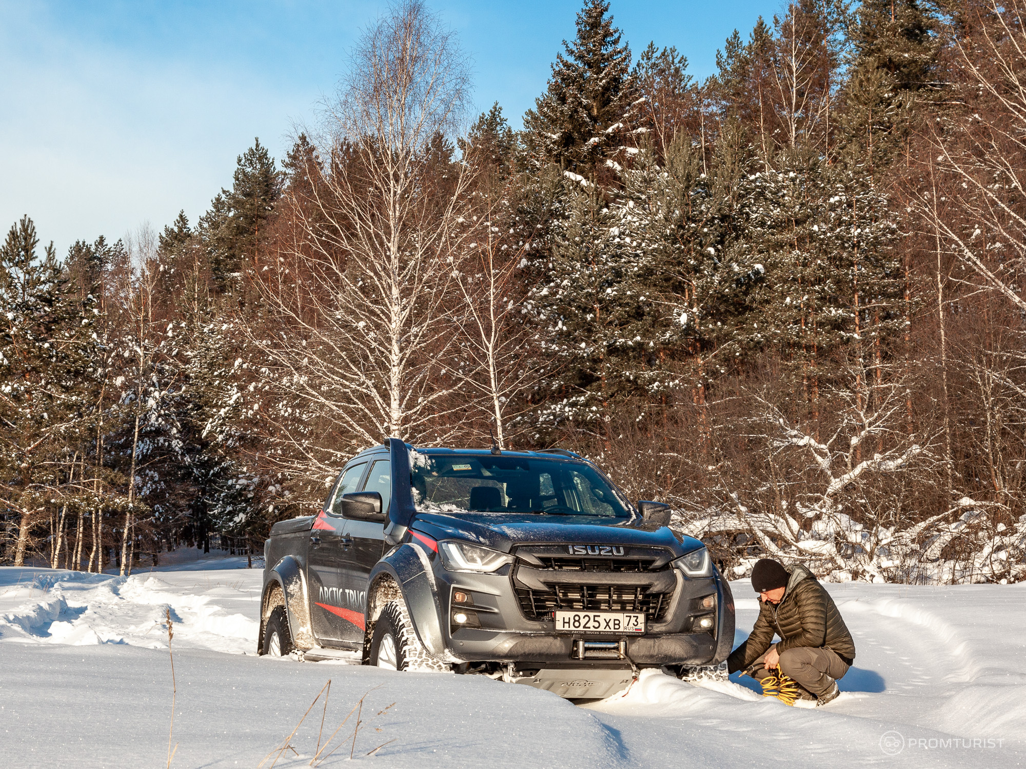 Протестировал Isuzu D-max Arctic Trucks. Монстрический внедорожник, который можно купить в РФ ???5