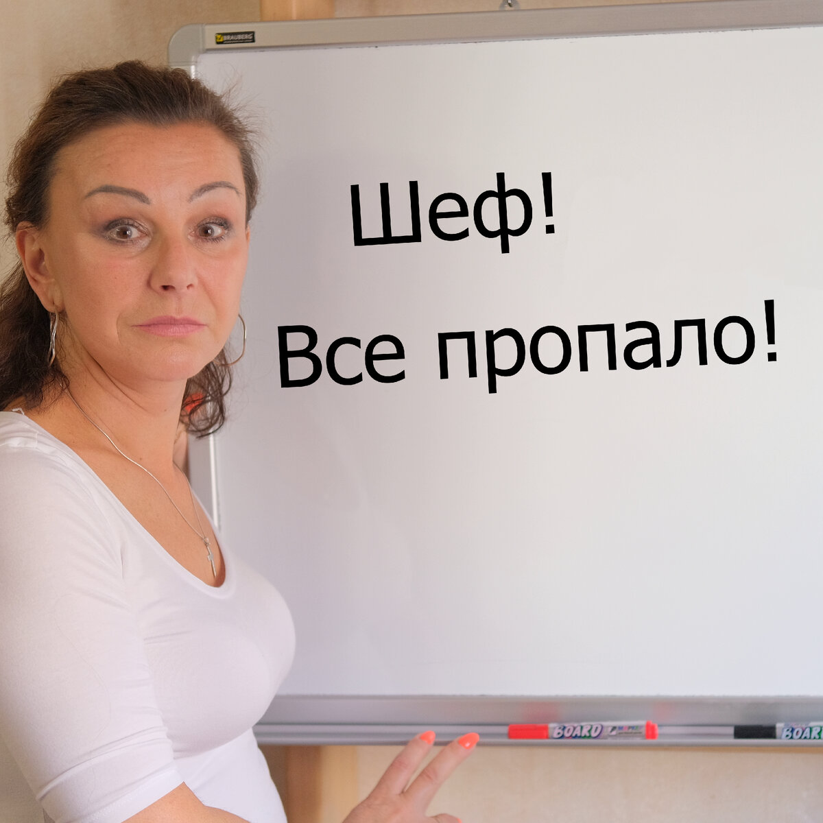 Шеф! Все пропало! Все пропало!!!