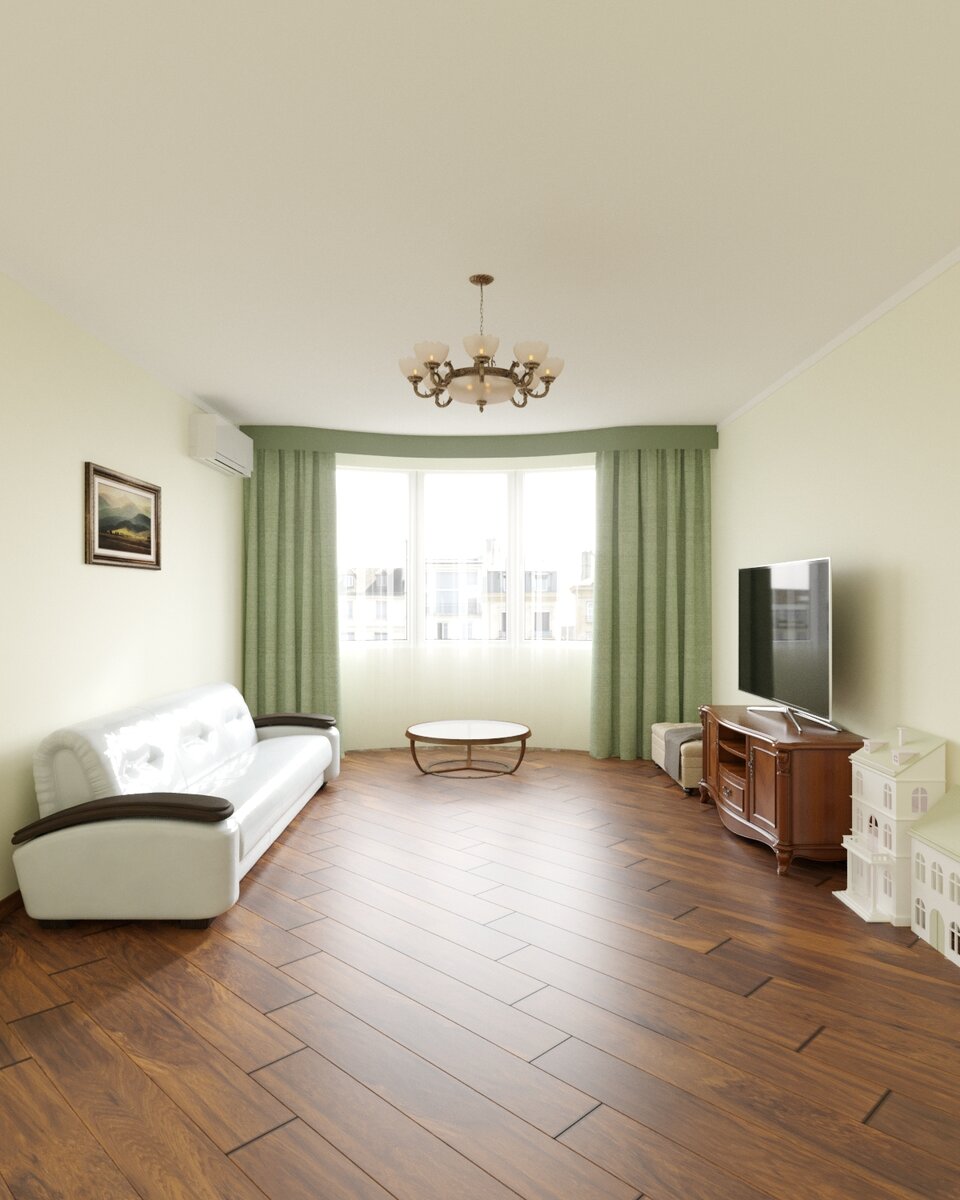 обрисовали интерьер в 3D