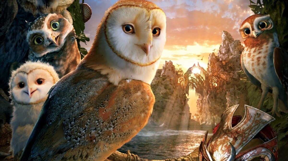 В 2010-м году на экраны вышел мультфильм под названием "Легенды ночных стражей", главными героями которого стали совы.