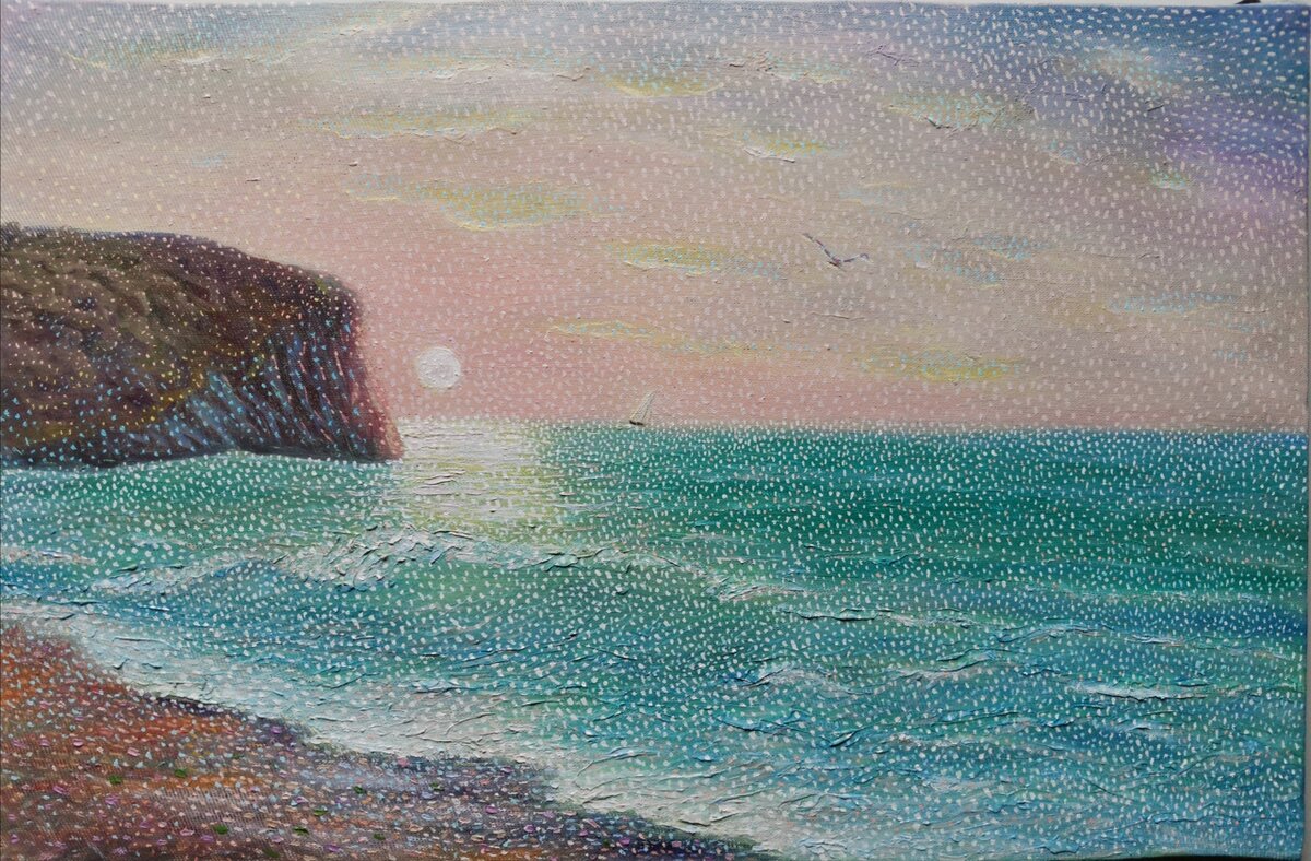 масло    холст  60*30     цена 12000р