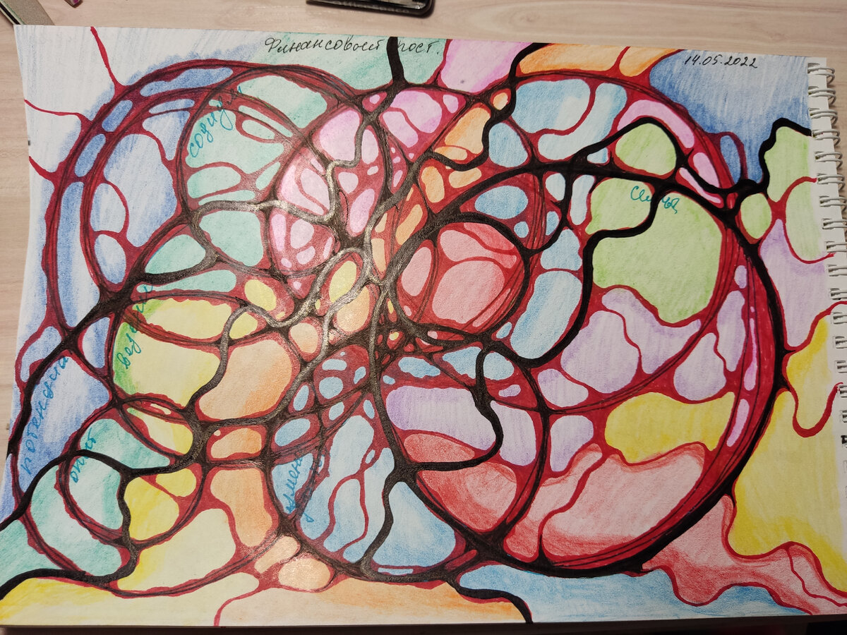 Вот такой "напряжный" рисунок у меня получился. 