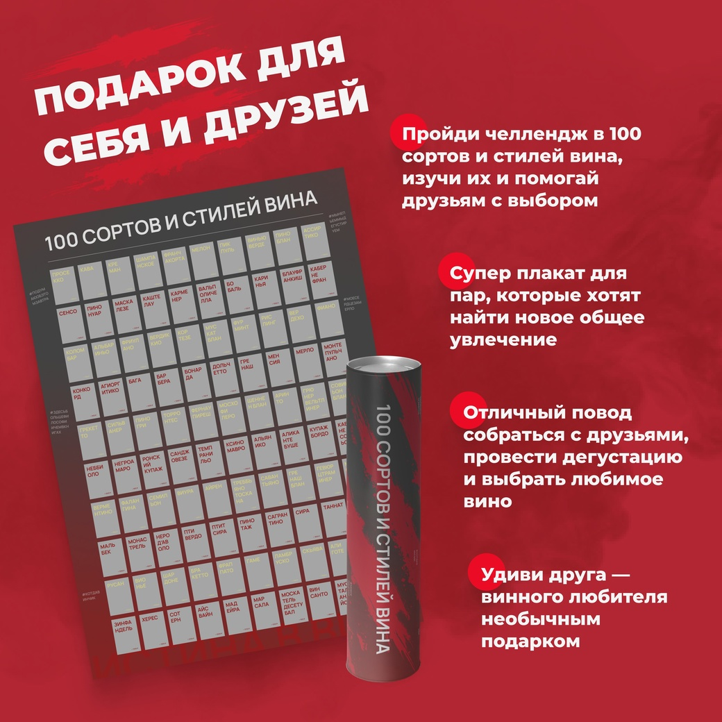 Зачем вам нужен этот скретч-плакат?