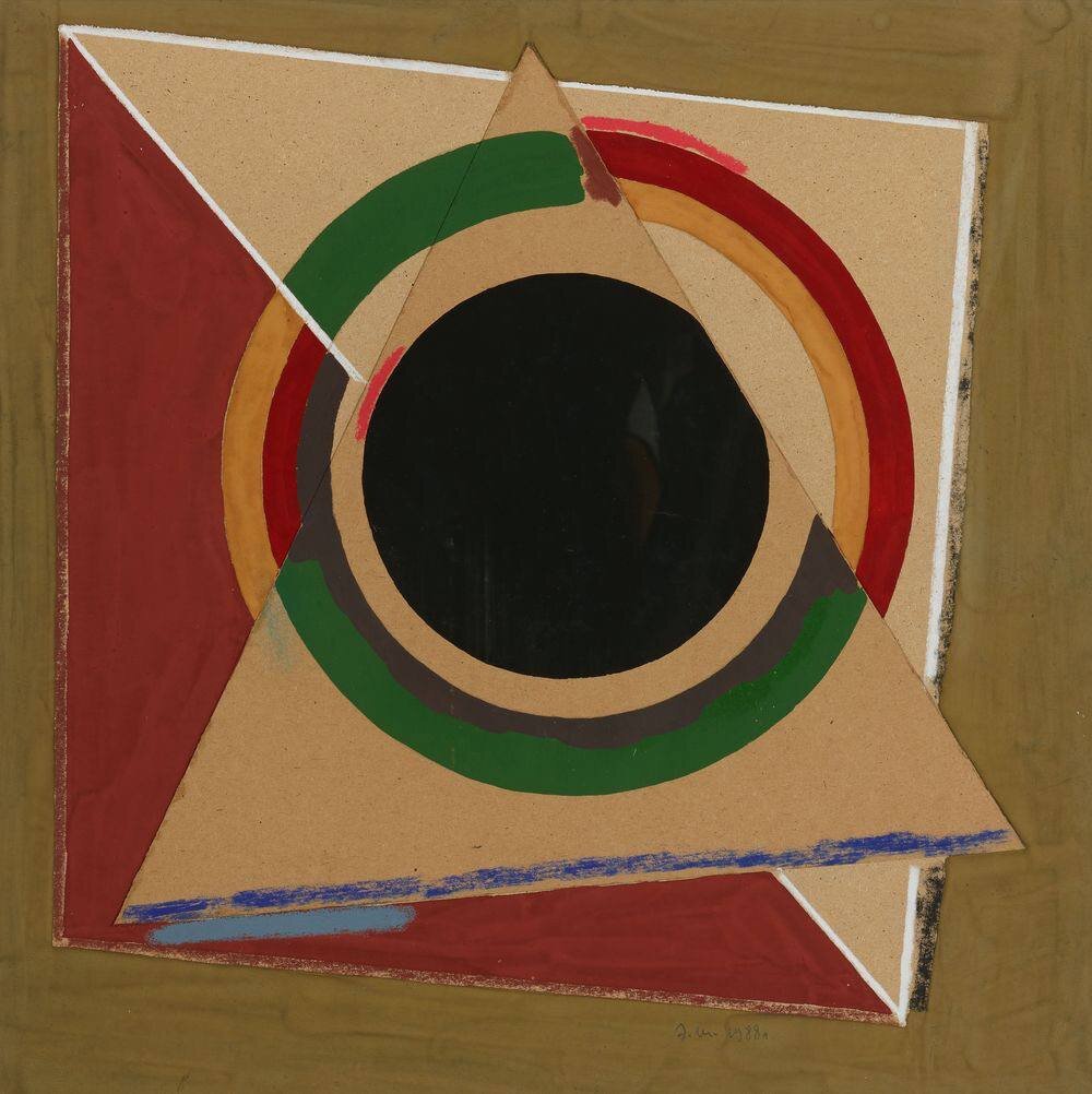 Эдуард ШТЕЙНБЕРГ Геометрическая композиция. 1988 Фото: Государственная Третьяковская галерея
Источник: tretyakovgallery.ru
