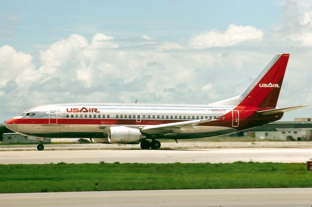 Boeing 737-3B7 авиакомпании USAir