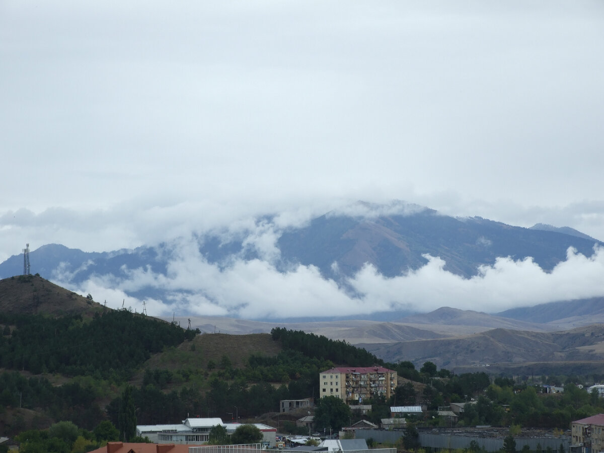 Вид на город Ахалцихе (фото автора)