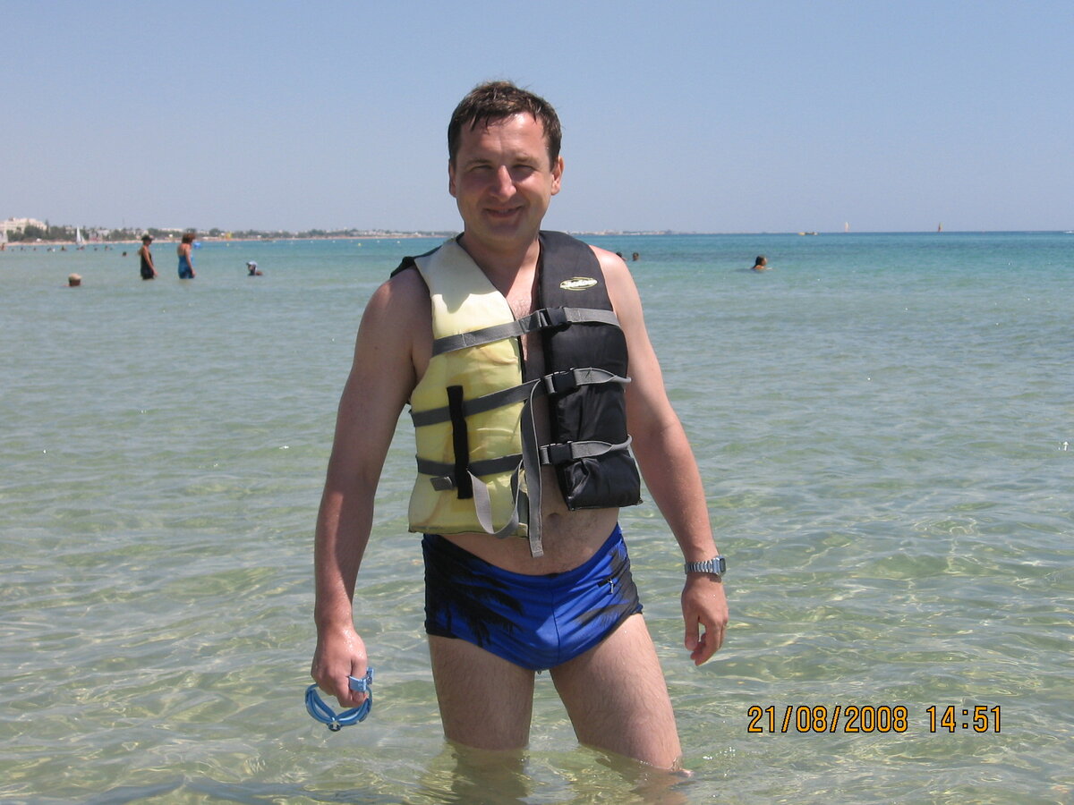 Тунис, пляж 2008