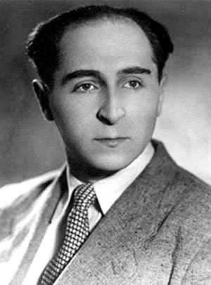 Леонид Шварцман в 1950-е годы.