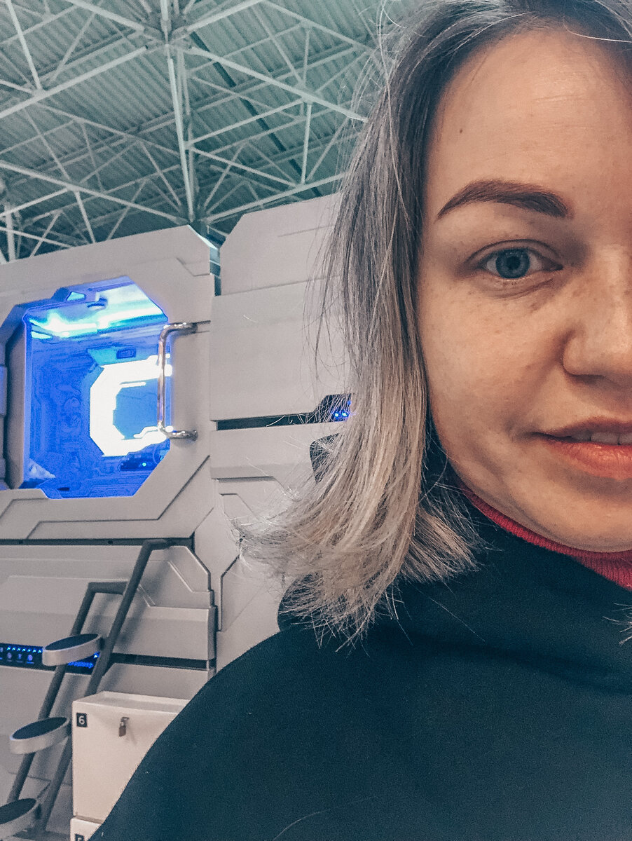 Фото автора: что это за космические корабли разломили в два ряда? 