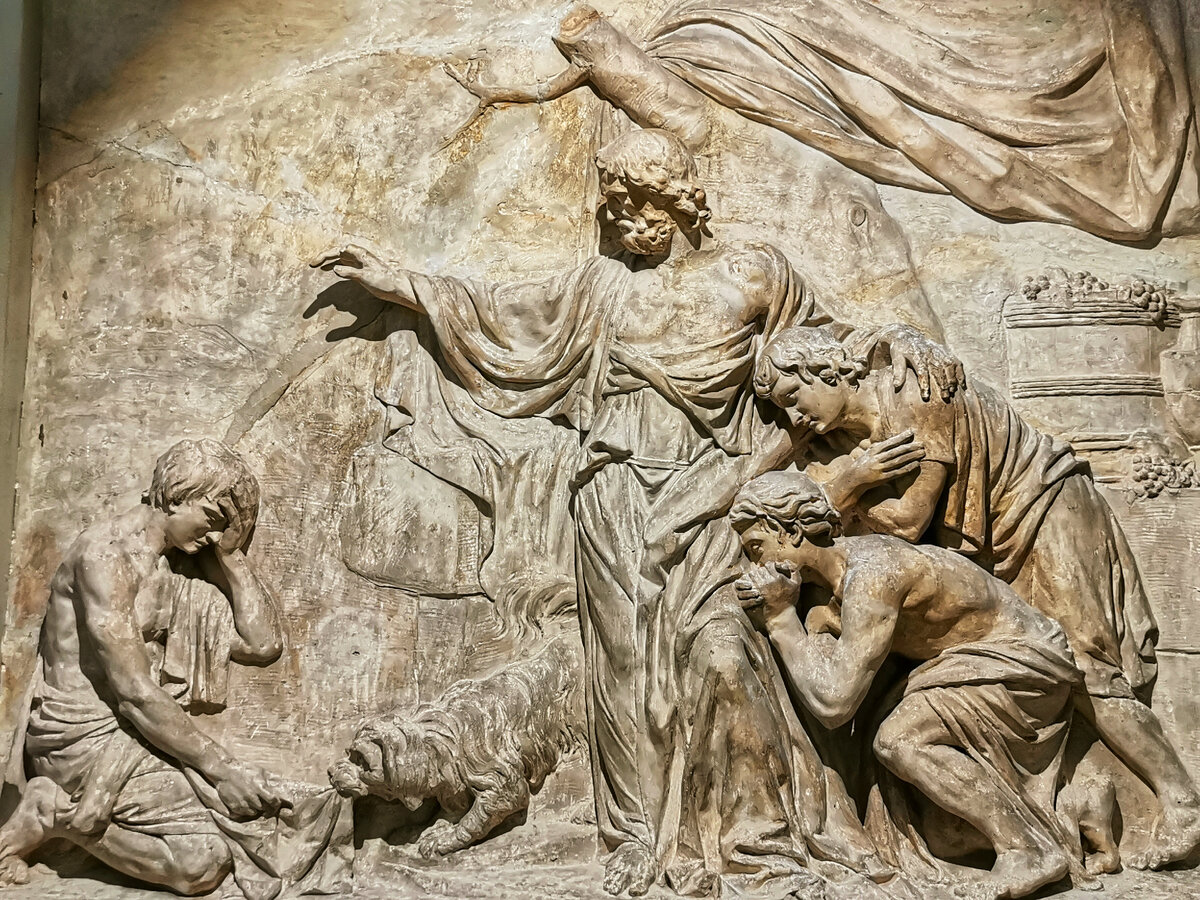 Гавриил Замараев Проклятие Хама (1778, Музей Академии художеств им. Репина)

