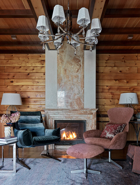 Фрагмент интерьера. Автор проекта: Варвара Филатова.