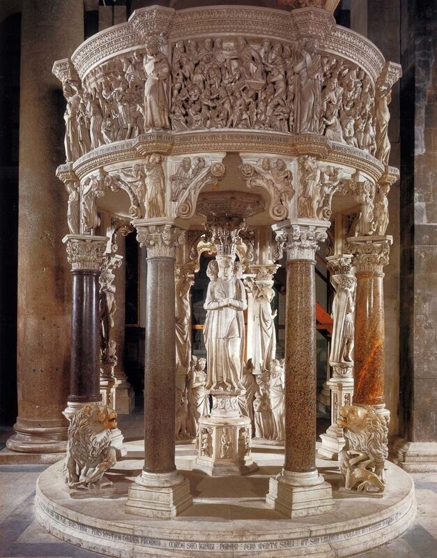 Джованни Пизано Кафедра баптистерия