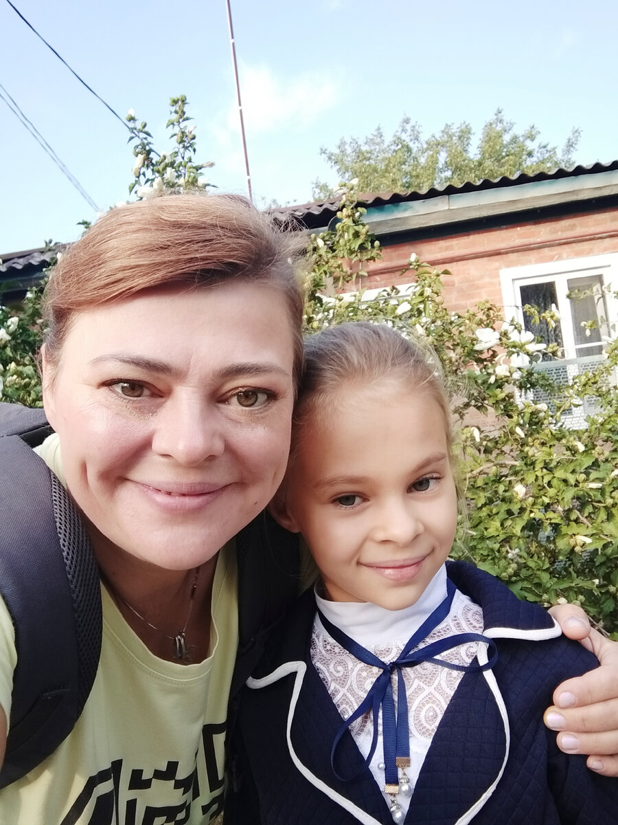 По дороге в школу 