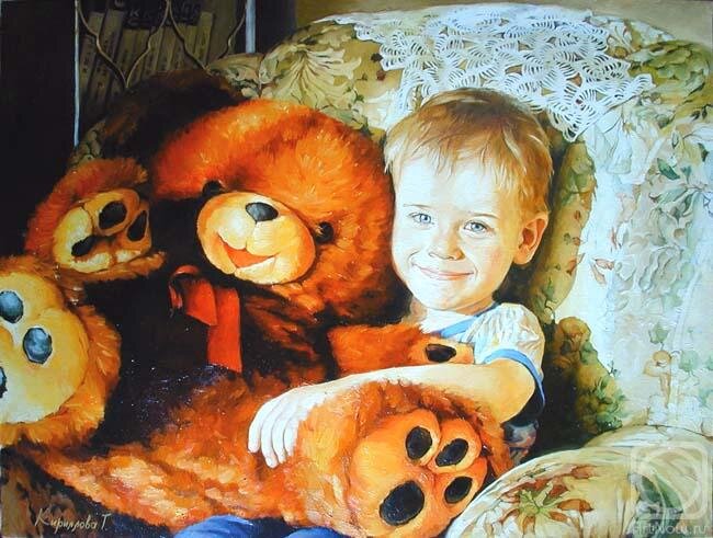 Художник Гладкова Татьяна. Друг детства.
