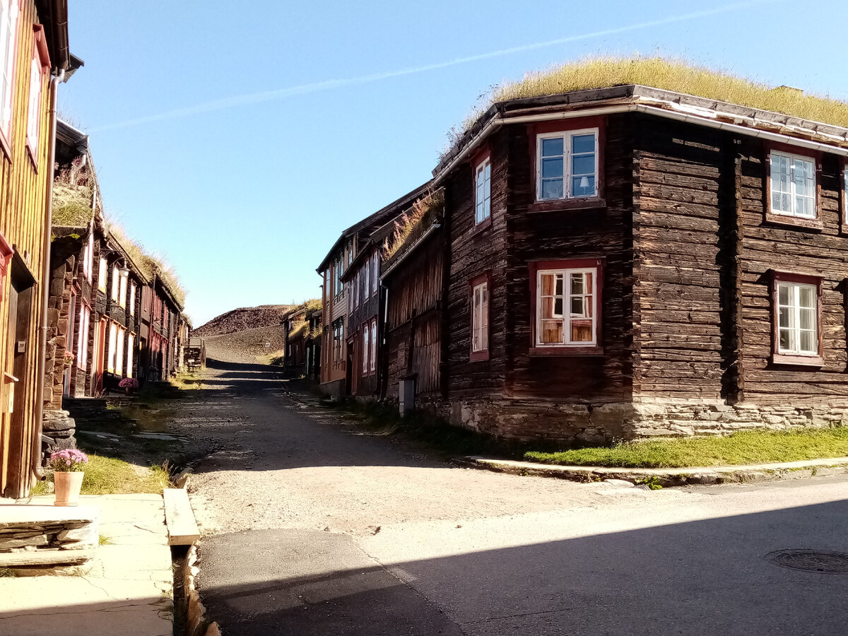 Рёрус, дома 17 века.