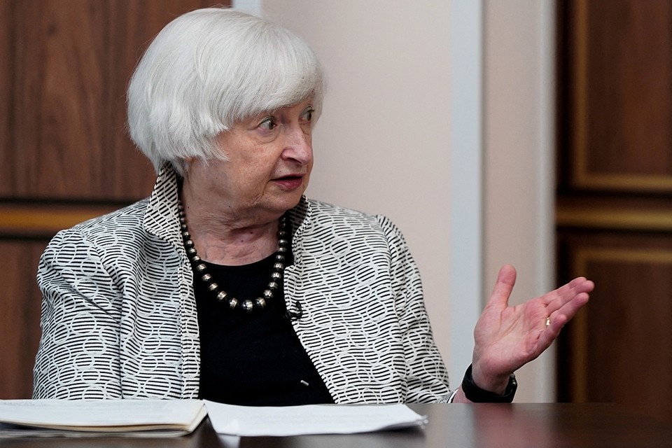     Глава Министерства финансов США Джанет Йеллен  REUTERS