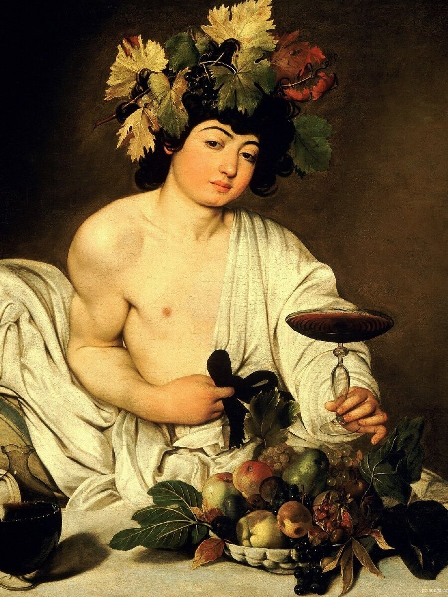 Микеланджело Меризи да Караваджо Вакх (ок. 1596, Галерея Уффици, Флоренция)