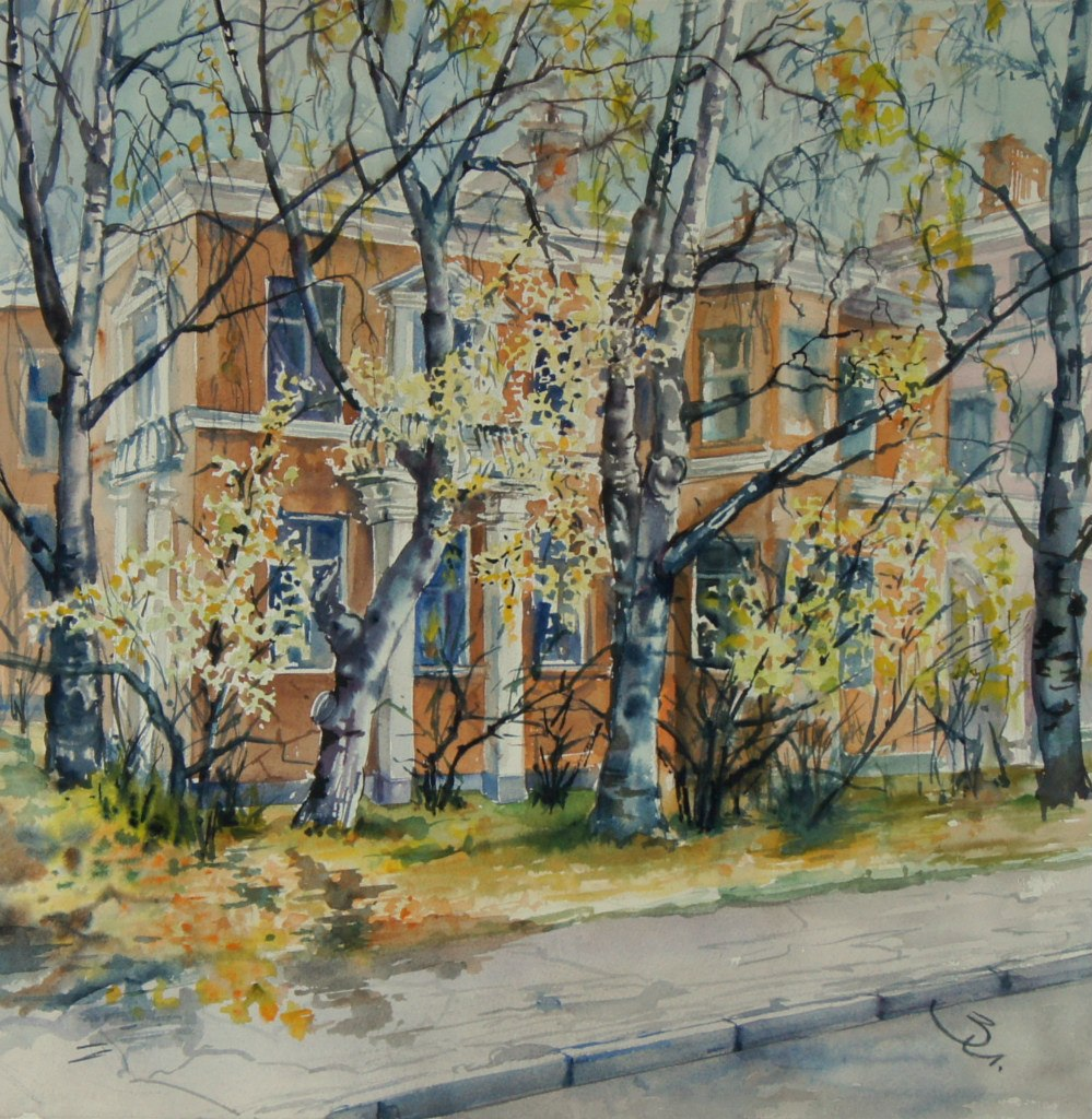 Художник Инна Зюзина, акварель