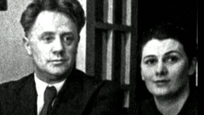 Михаил Жаров и Людмила Полянская